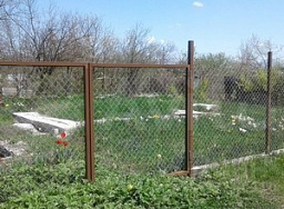 Сварной забор из сетки для дачного участка