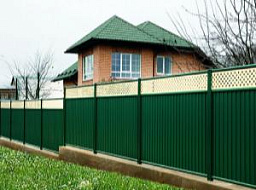 Зеленый забор секционный
