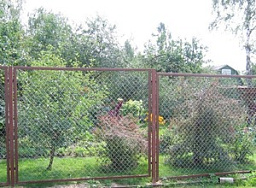 Сварной забор из нержавеющей сетки