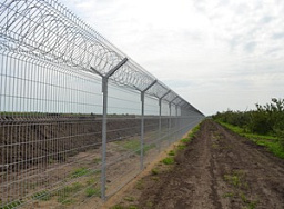 Забор из 3 д сетки для большого участка