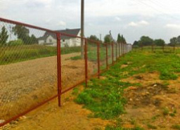 Сварной забор из сетки для большого участка